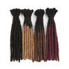 Extensions dreadlocks naturelles en cheveux humains 100% – 25cm / 30cm
