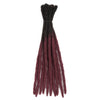 Extensions dreadlocks naturelles en cheveux humains 100% – 25cm / 30cm